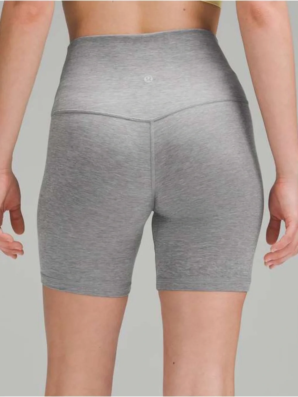 Lululemon Align High-Rise Short 6” Heathered Core Medium Grey Size 2 NWOT